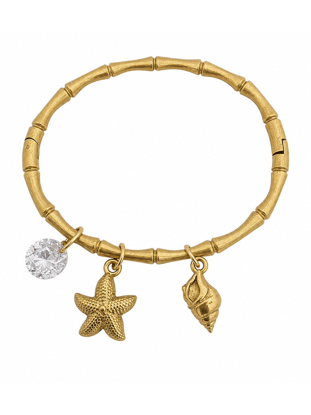 Ocean Treasure Charm Bangle