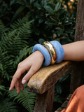 Azure Cloud Resin Bangles