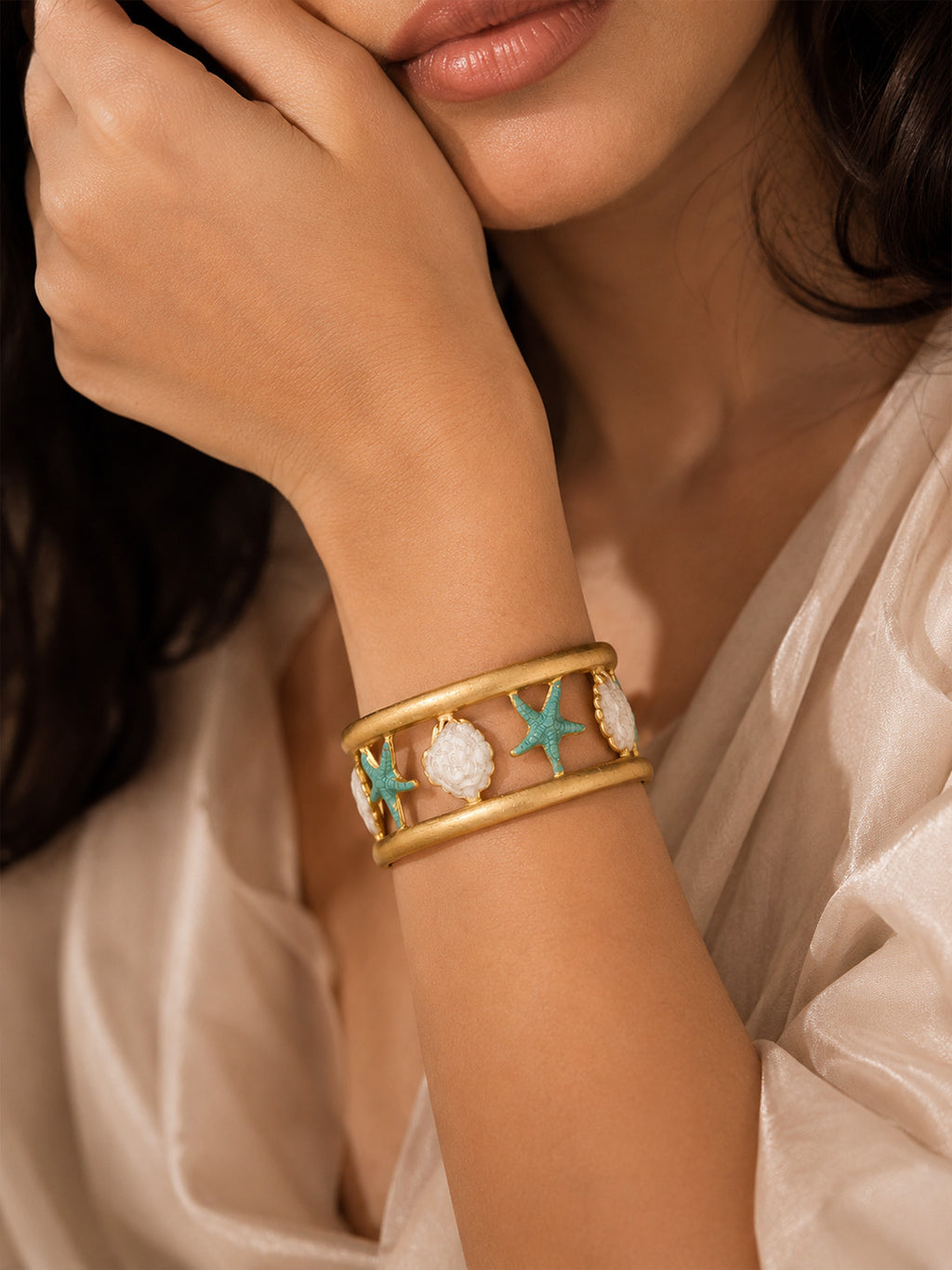 Maris Starfish Bracelet - Blue