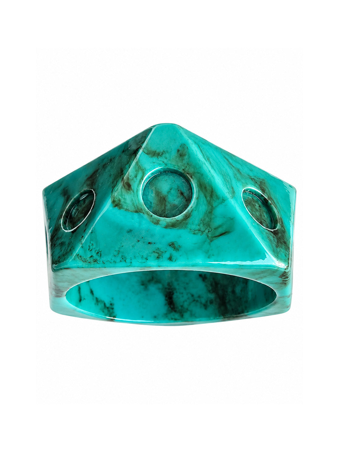 Ocean Jade Cuff Bracelet