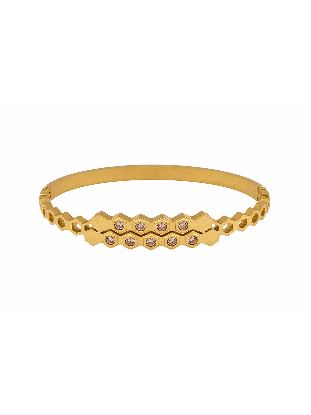 Honeycomb Luxe Bangle