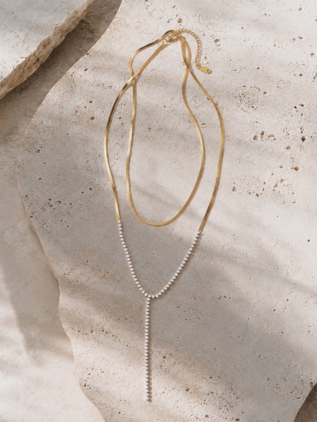Elara Tassel Layered Necklace