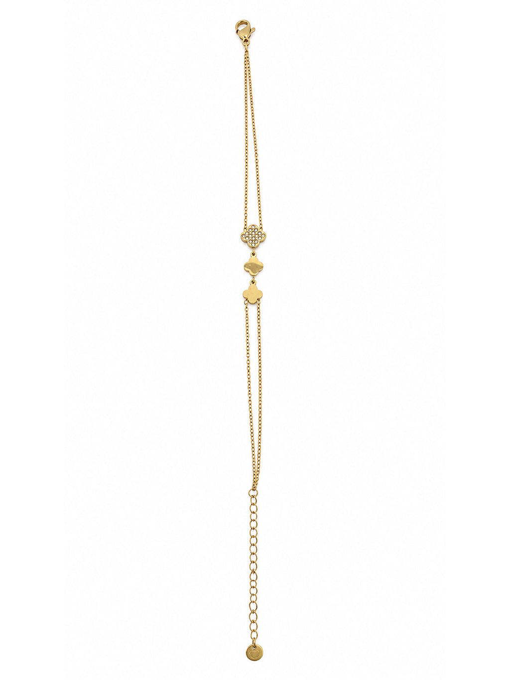 Noir Clover Bracelet