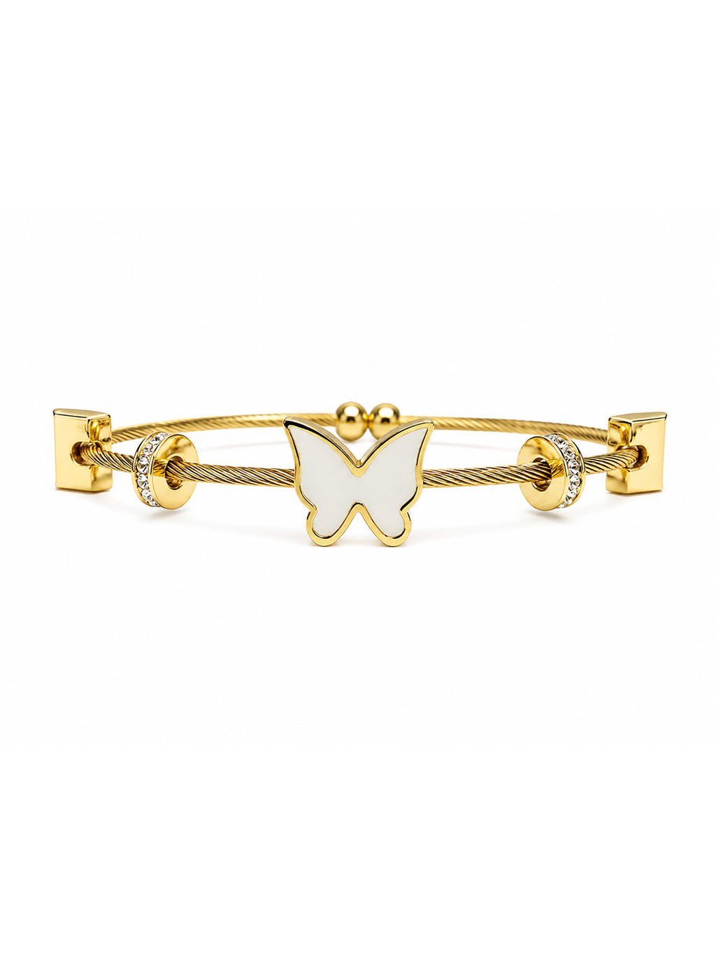 Butterfly Grace Cable Bracelet