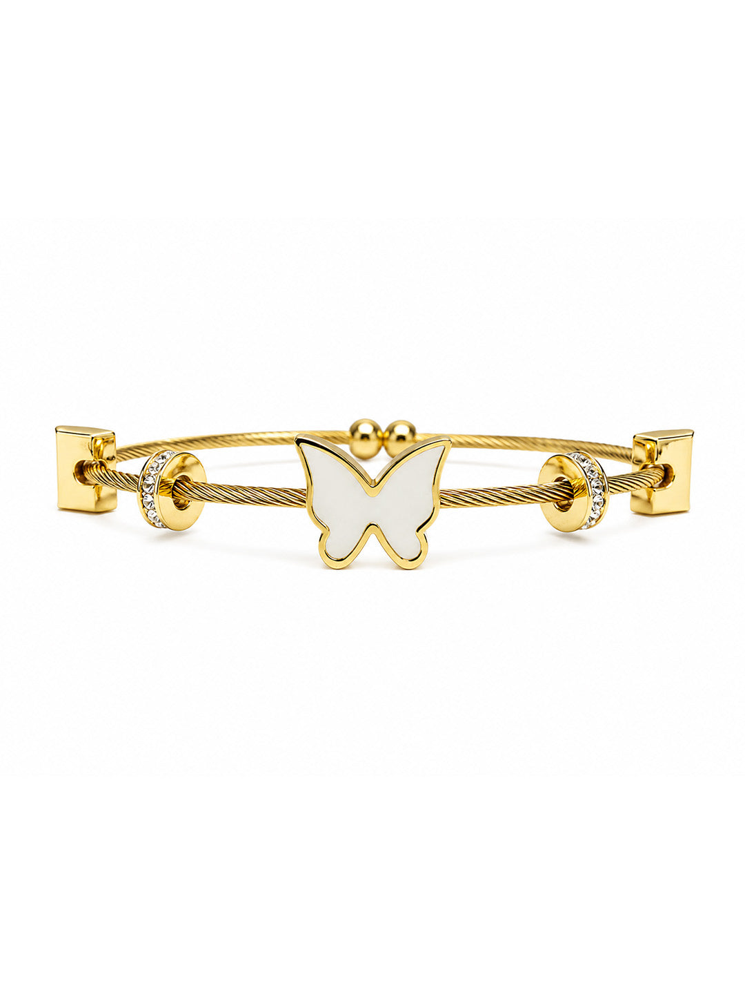 Butterfly Grace Cable Bracelet