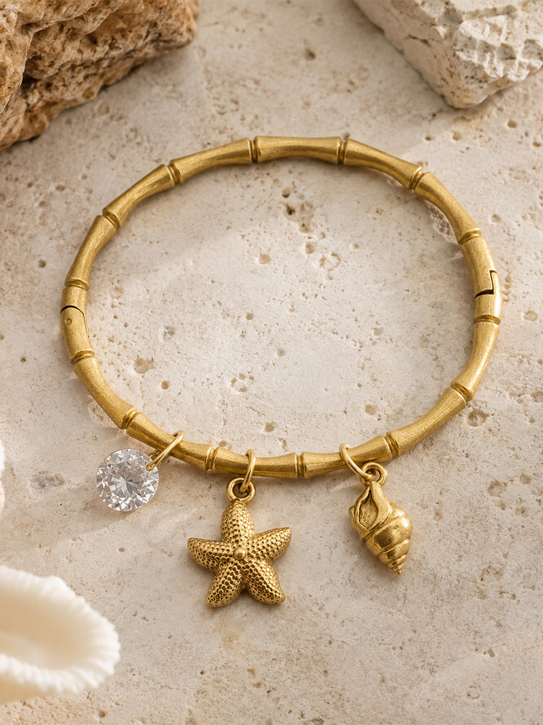 Ocean Treasure Charm Bangle