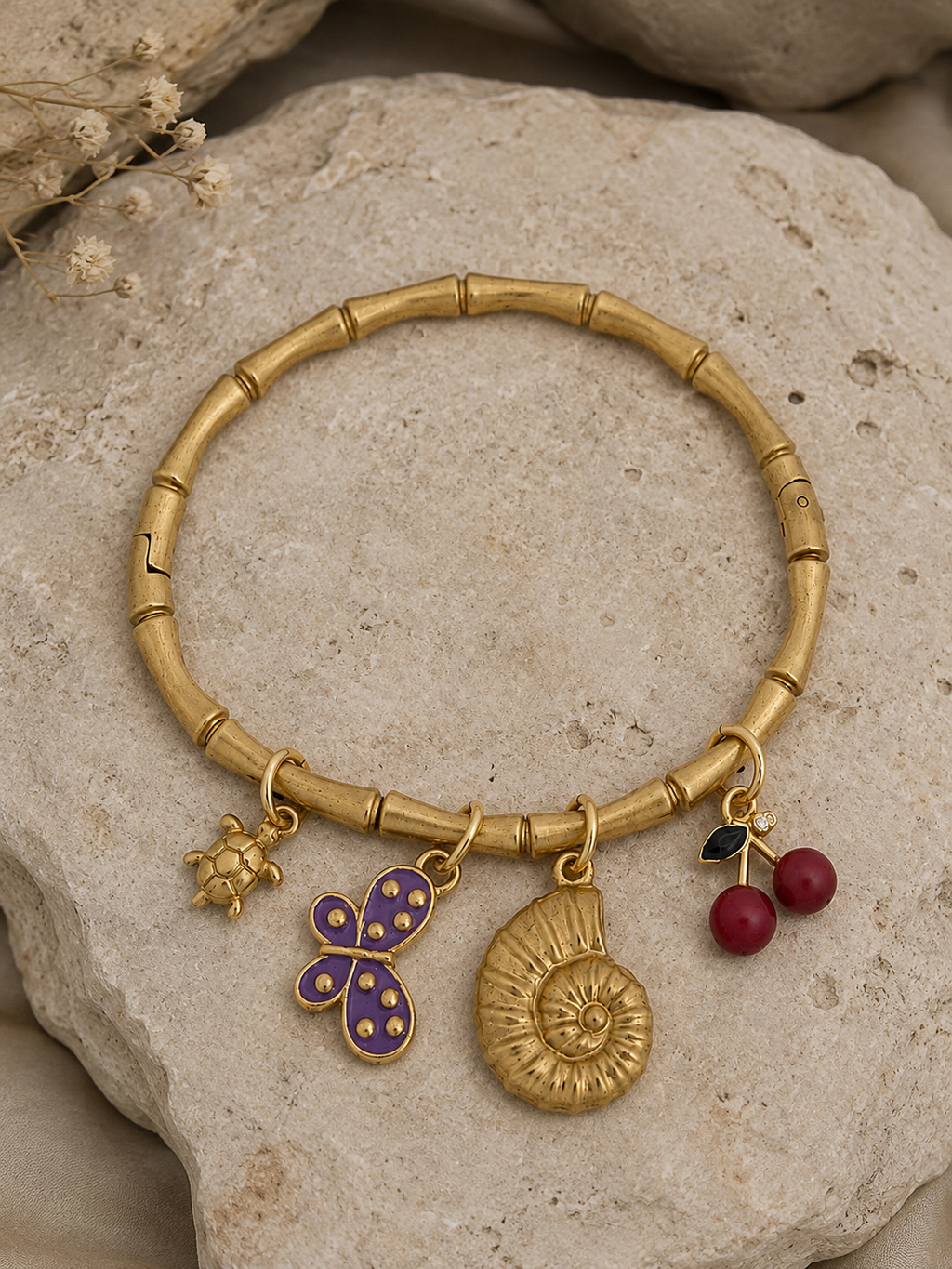 Enchanted Garden Charm Bracelet