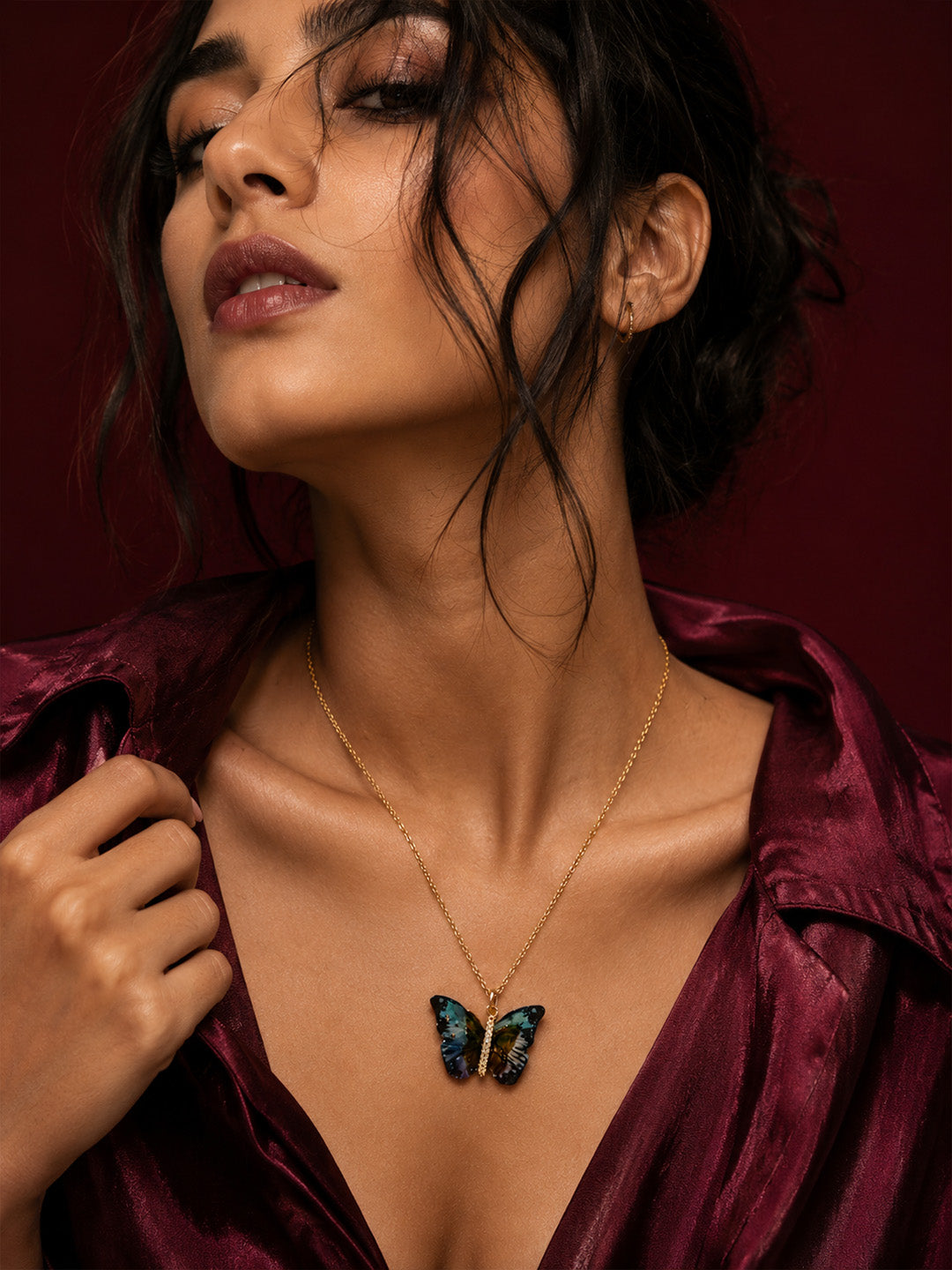 Aurelia Butterfly Necklace