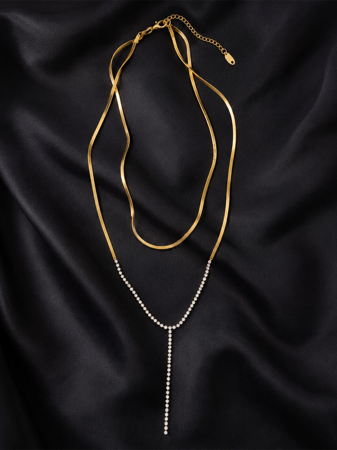 Elara Tassel Layered Necklace