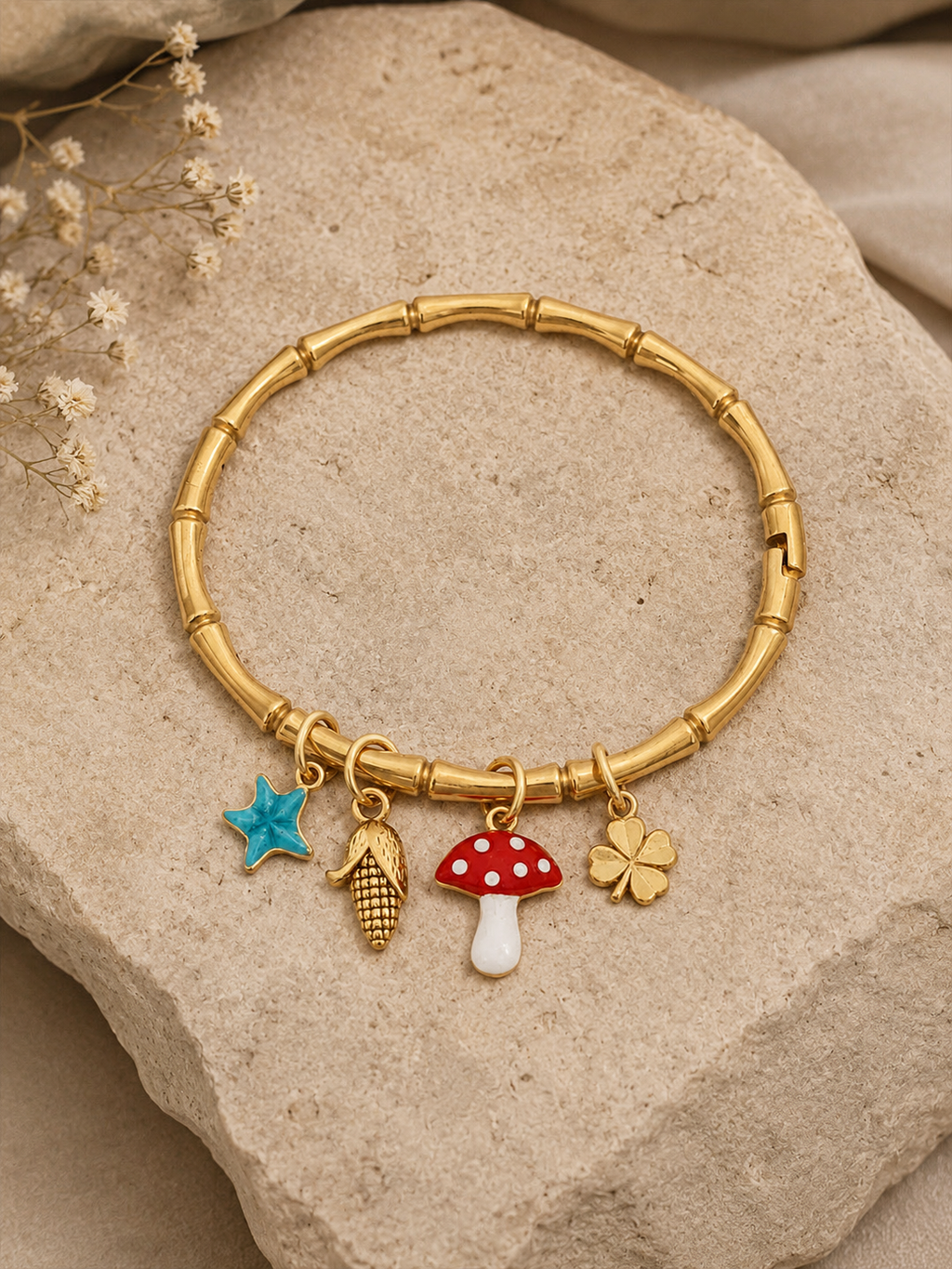 Woodland Whimsy Charm Bracelet