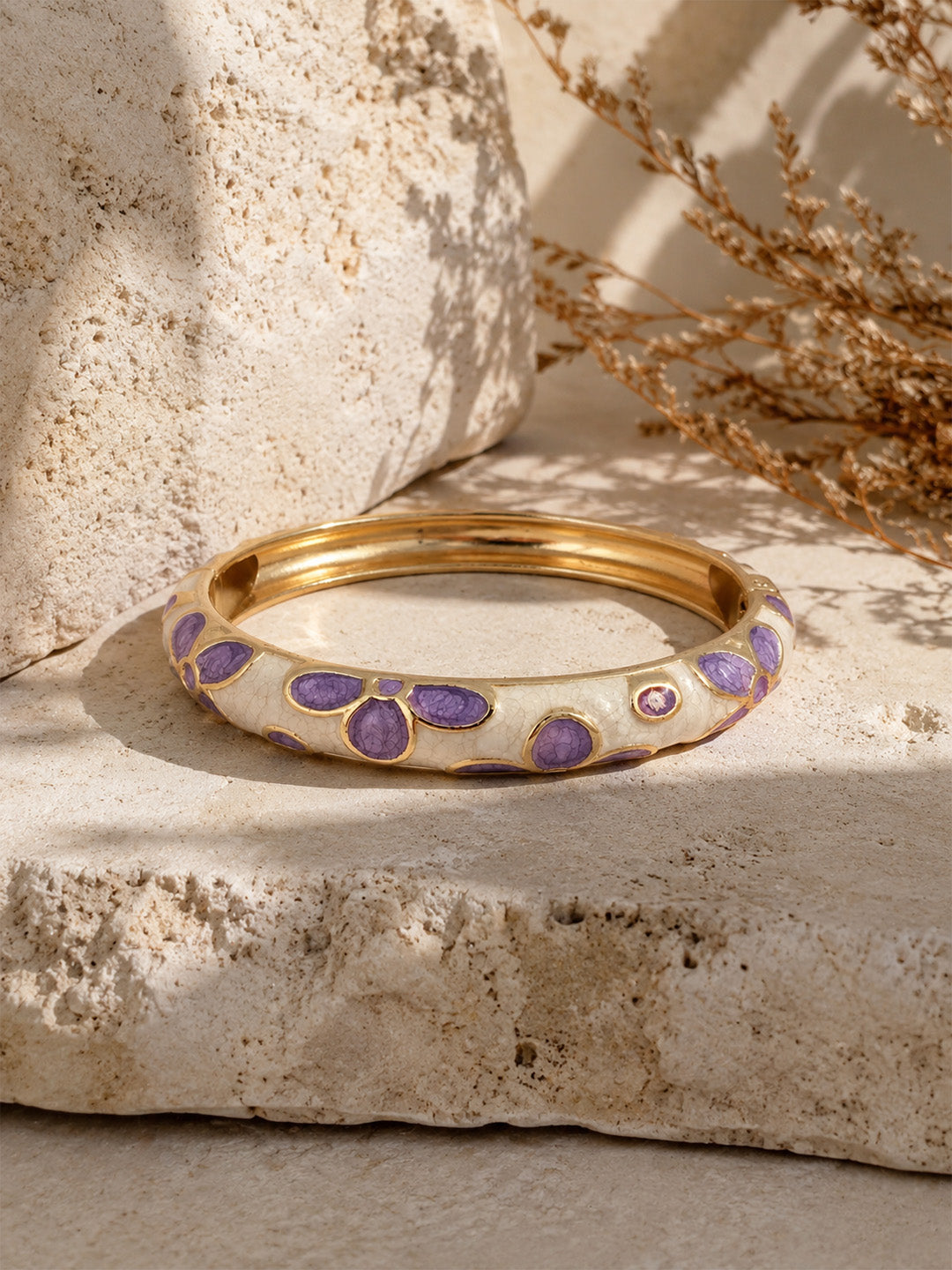 Periwinkle Bloom Bangle