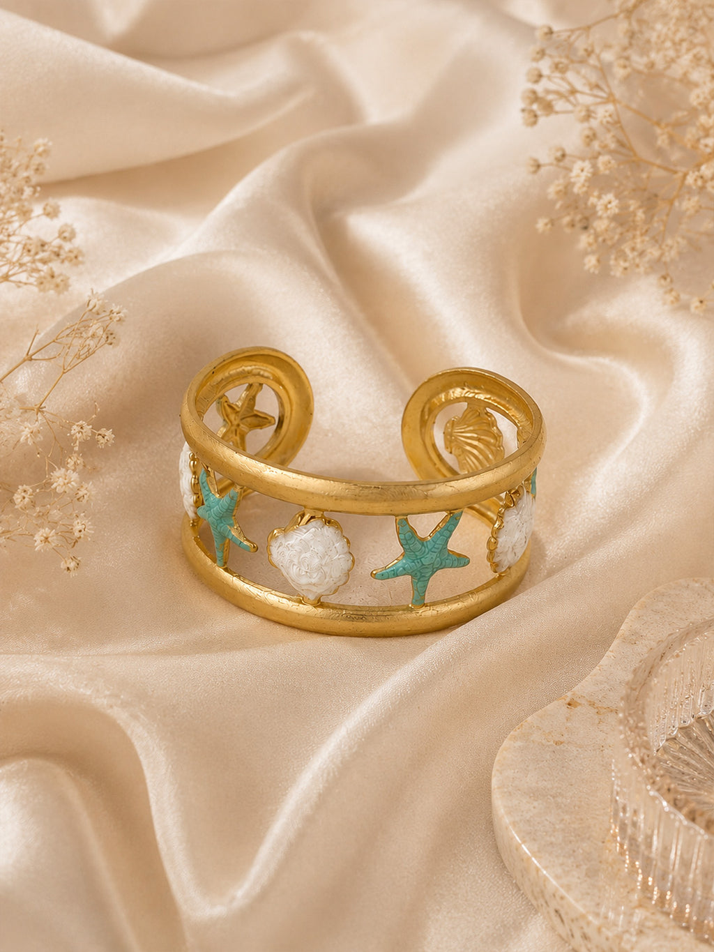Maris Starfish Bracelet - Blue