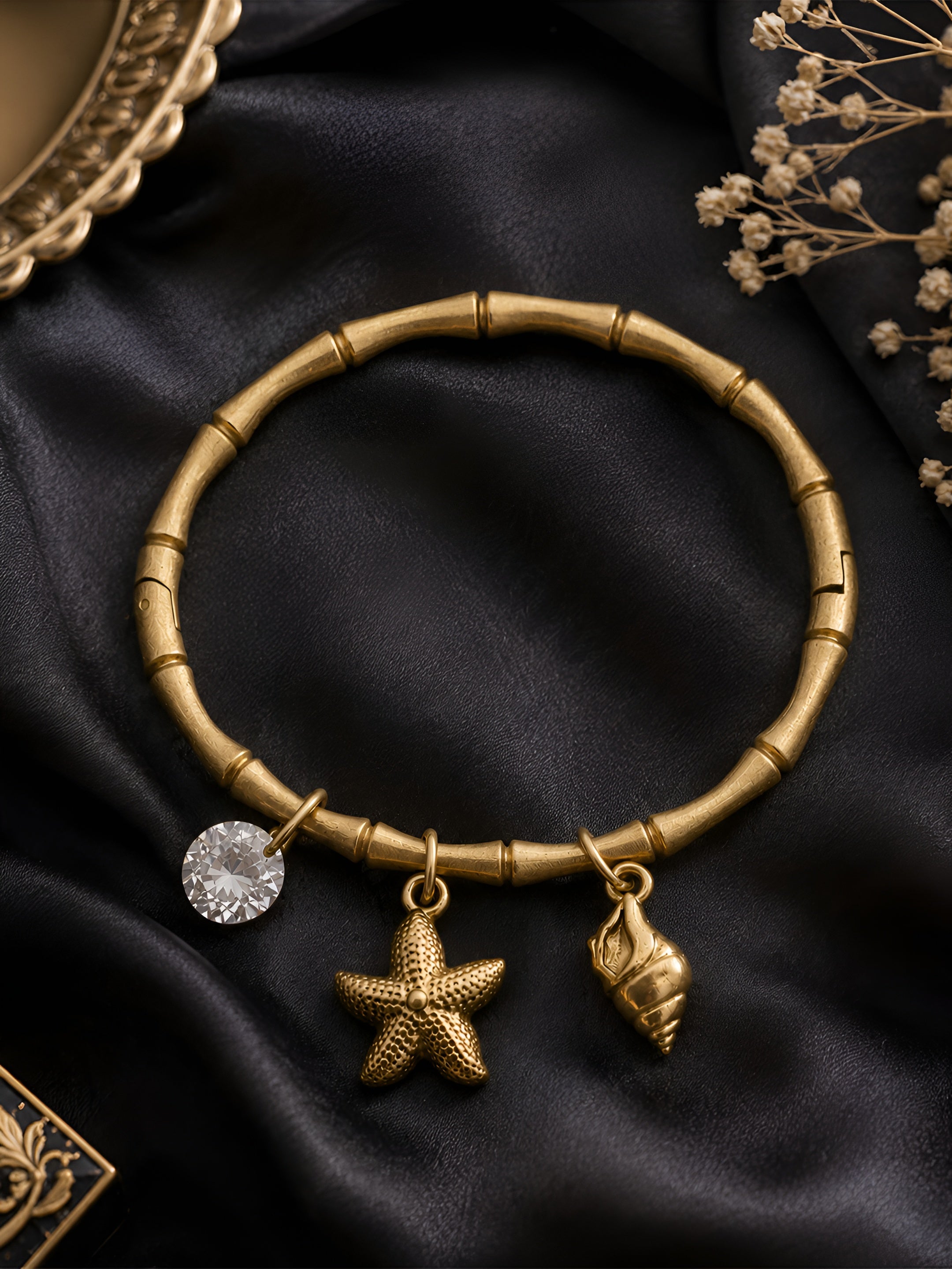 Ocean Treasure Charm Bangle