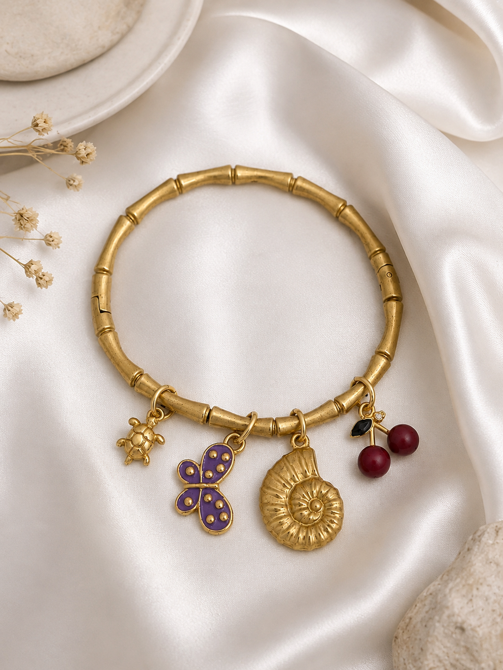Enchanted Garden Charm Bracelet
