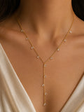 Celeste Star Y Necklace