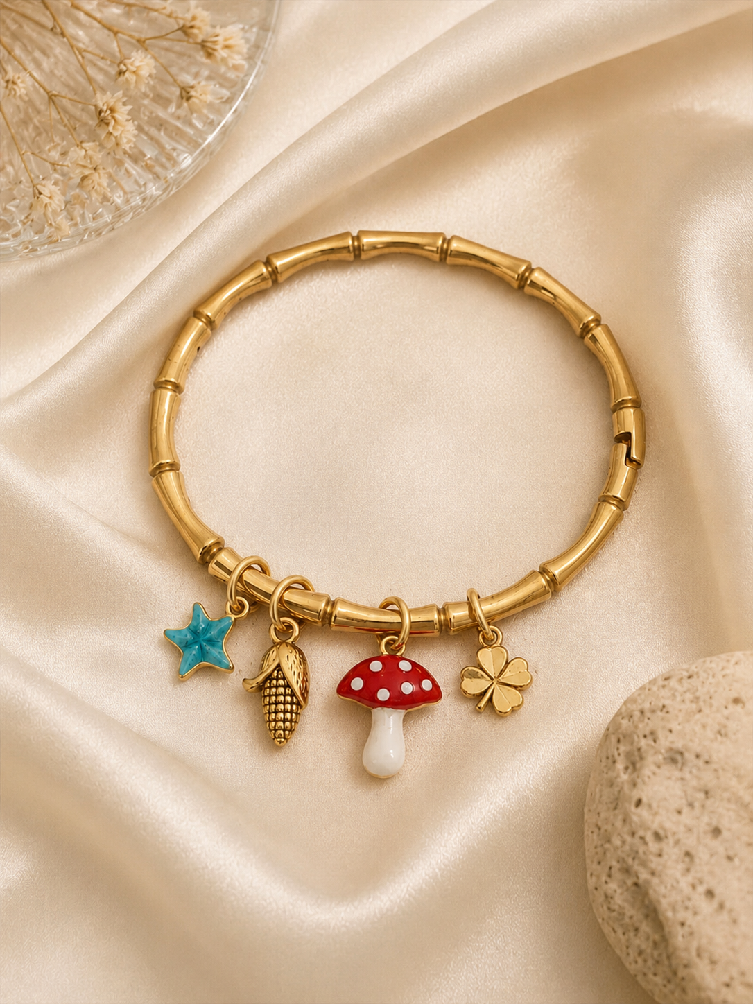 Woodland Whimsy Charm Bracelet