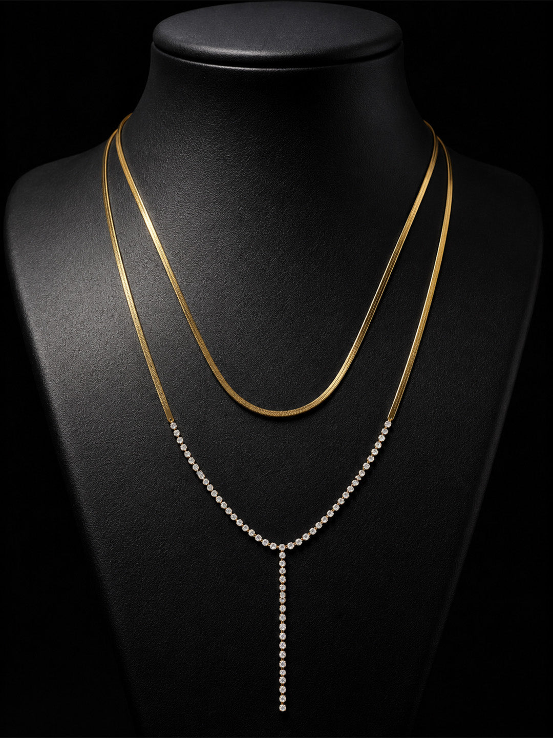 Elara Tassel Layered Necklace