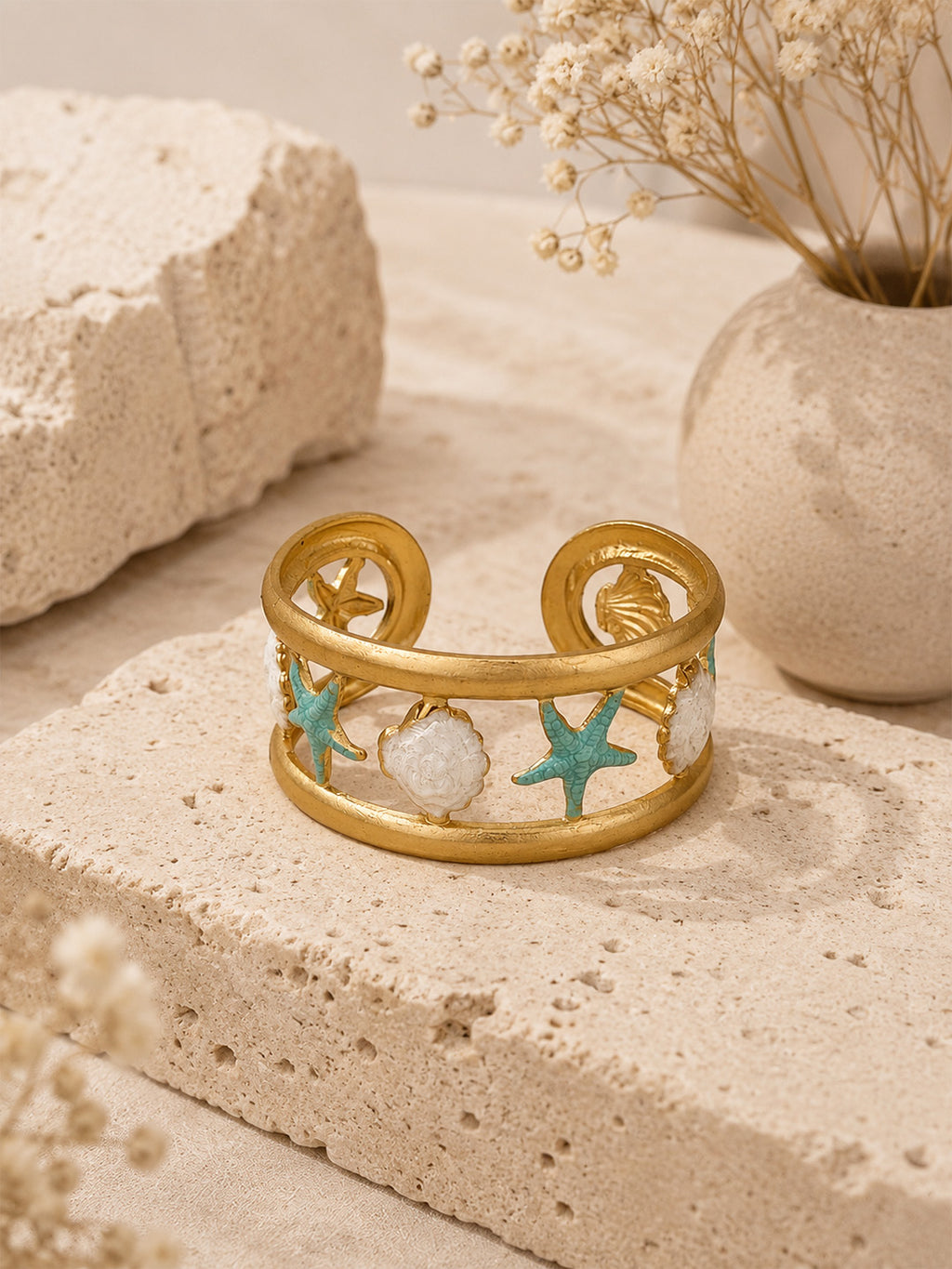 Maris Starfish Bracelet - Blue