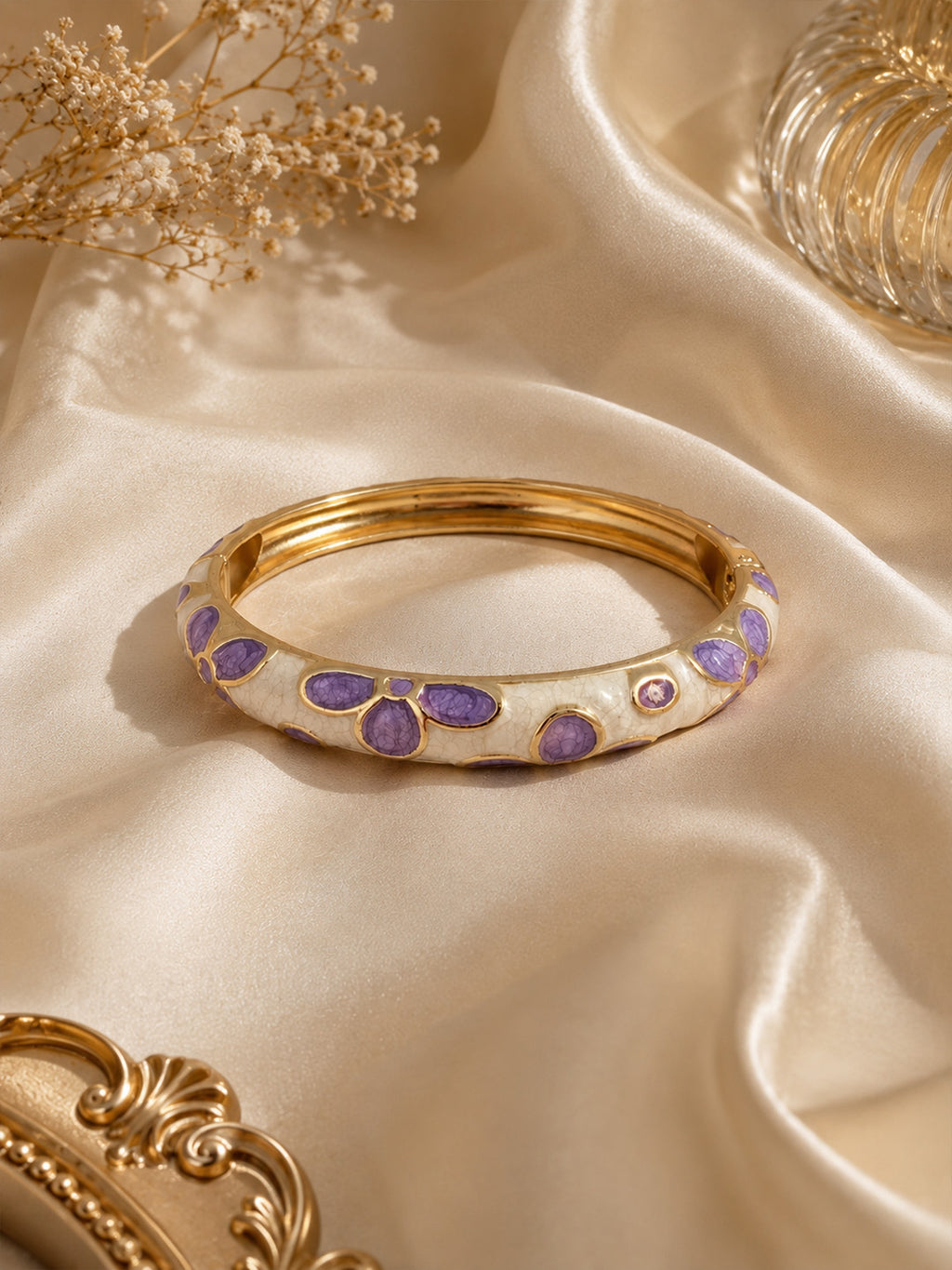 Periwinkle Bloom Bangle