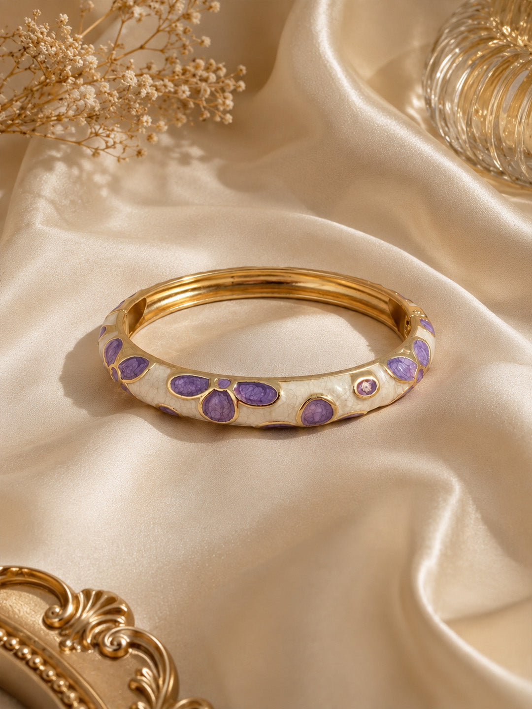 Periwinkle Bloom Bangle