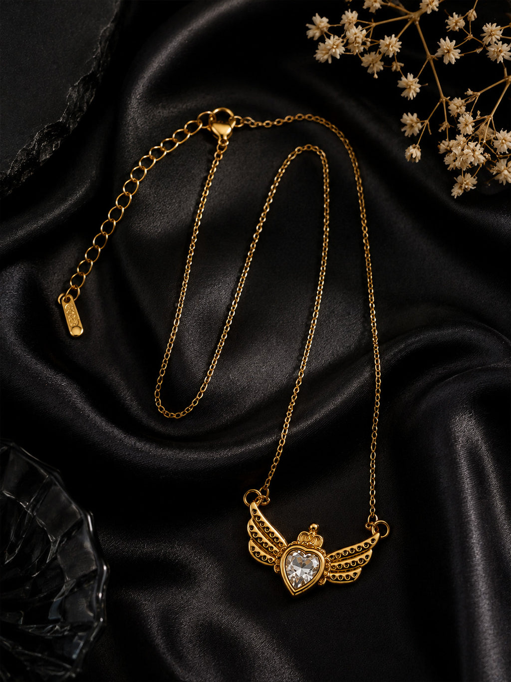 Aurelle Wings Necklace - Gold