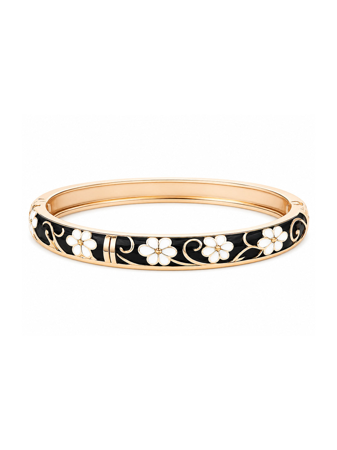 Midnight Daisy Bangle