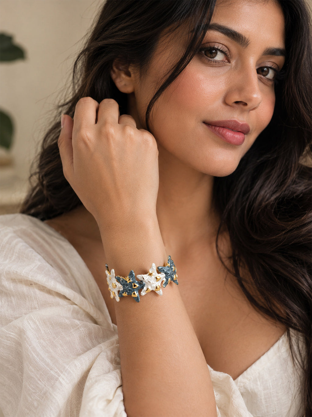 Sereia Starfish Bracelet - Blue
