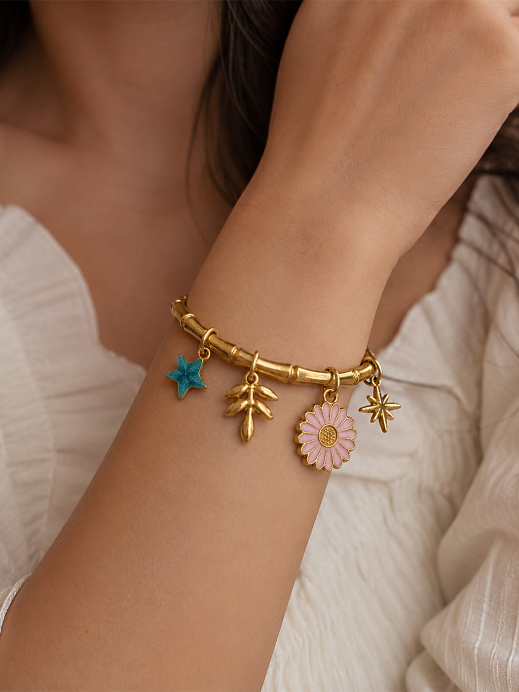 Blossom Garden Charm Bracelet