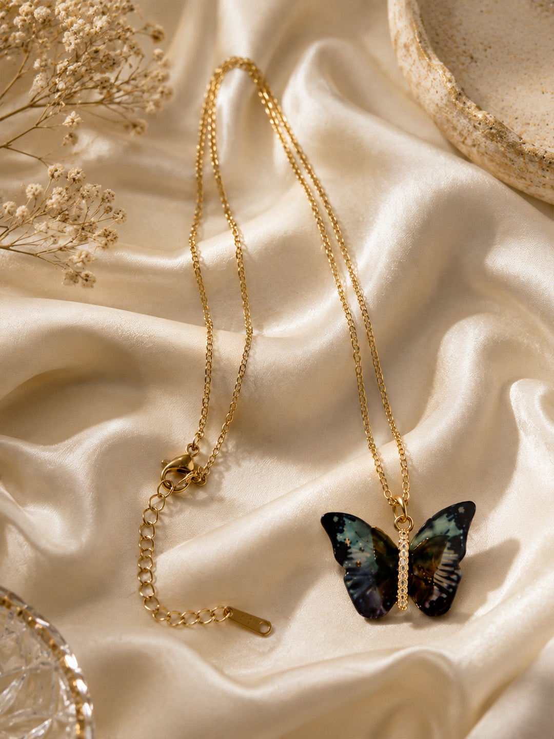 Aurelia Butterfly Necklace