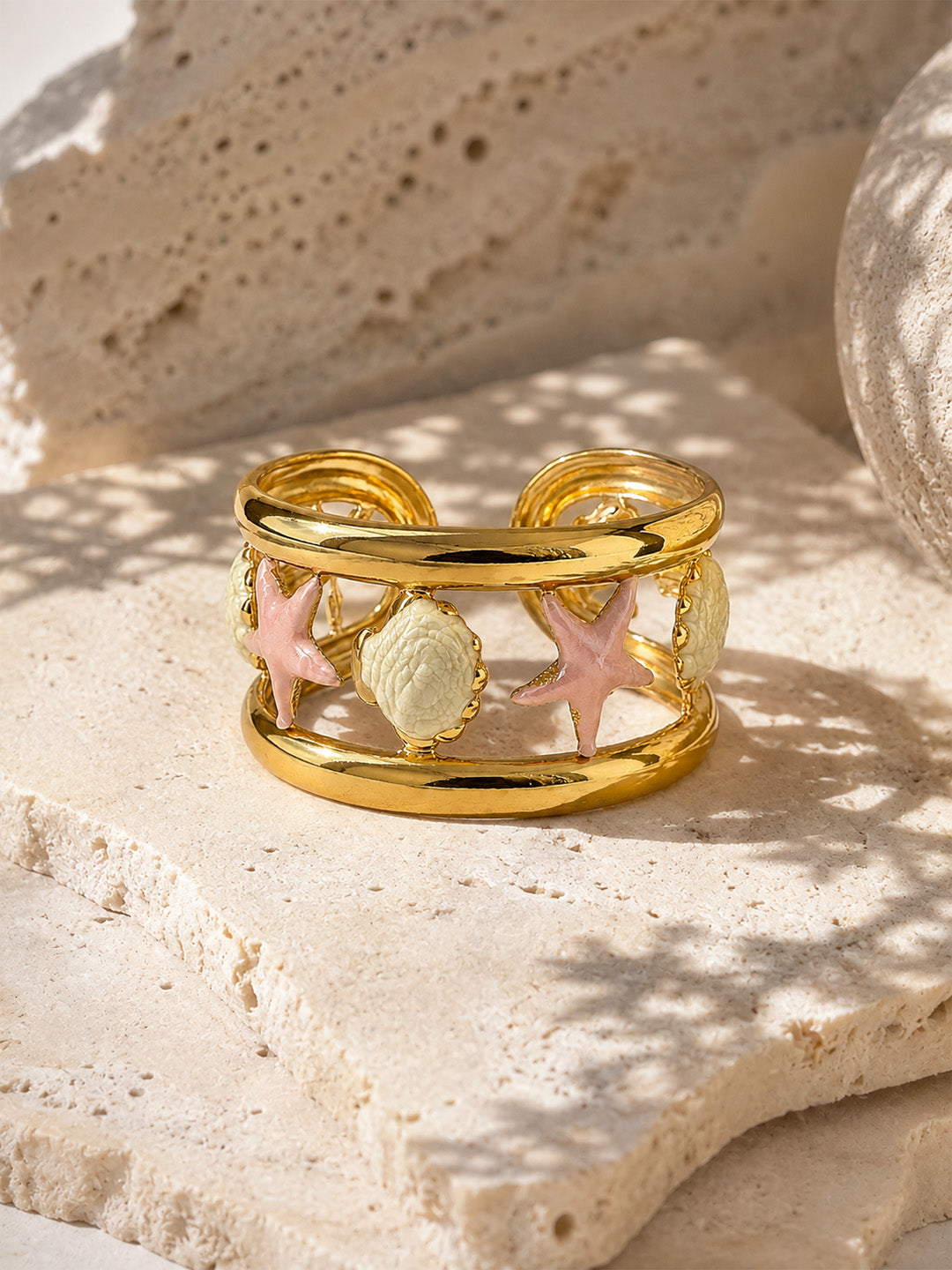Maris Starfish Bracelet - Pink