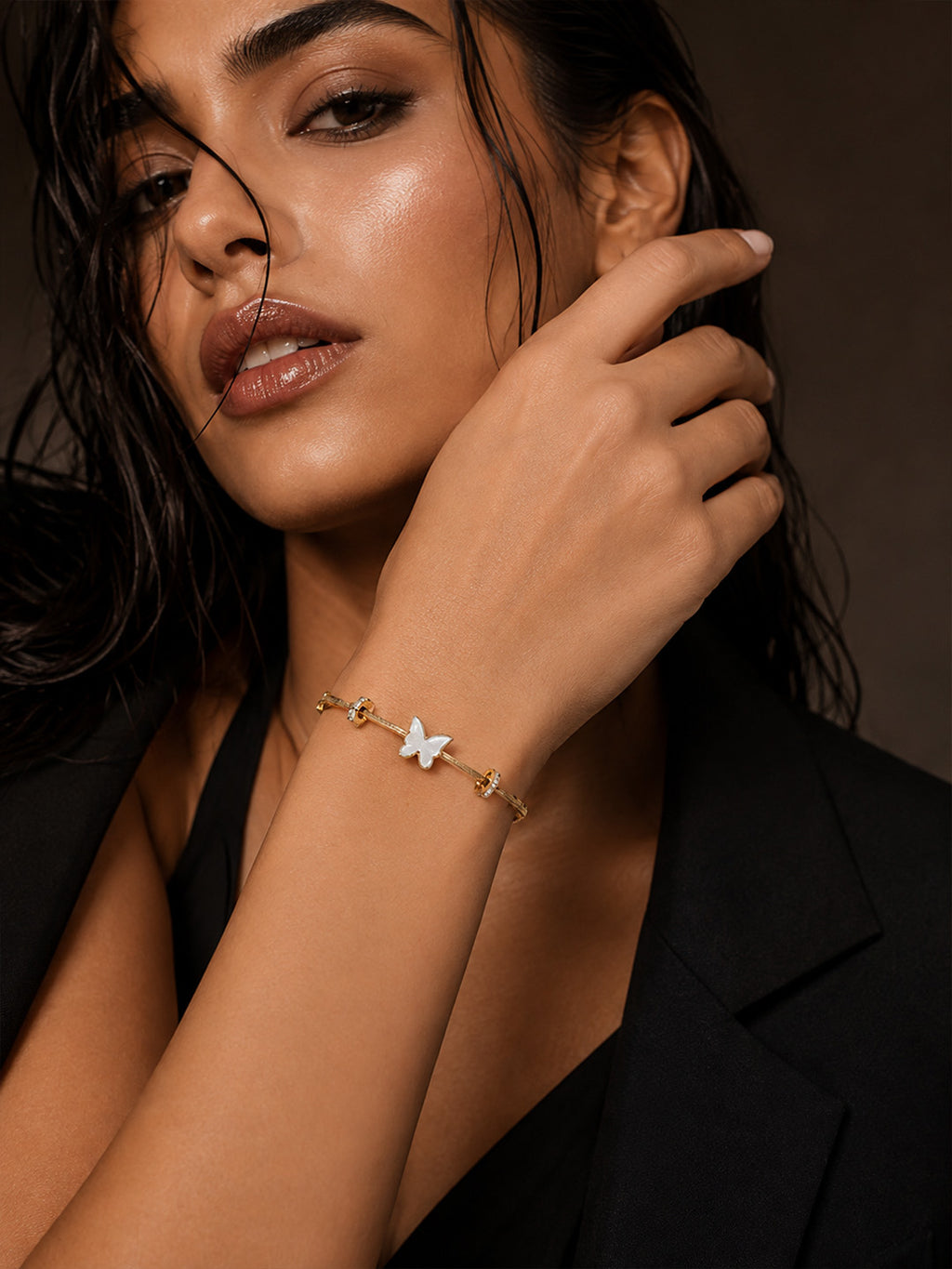 Butterfly Grace Cable Bracelet