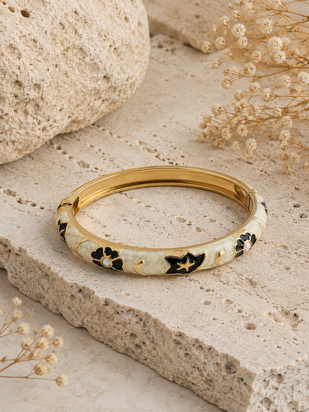 Midnight Bloom Bangle