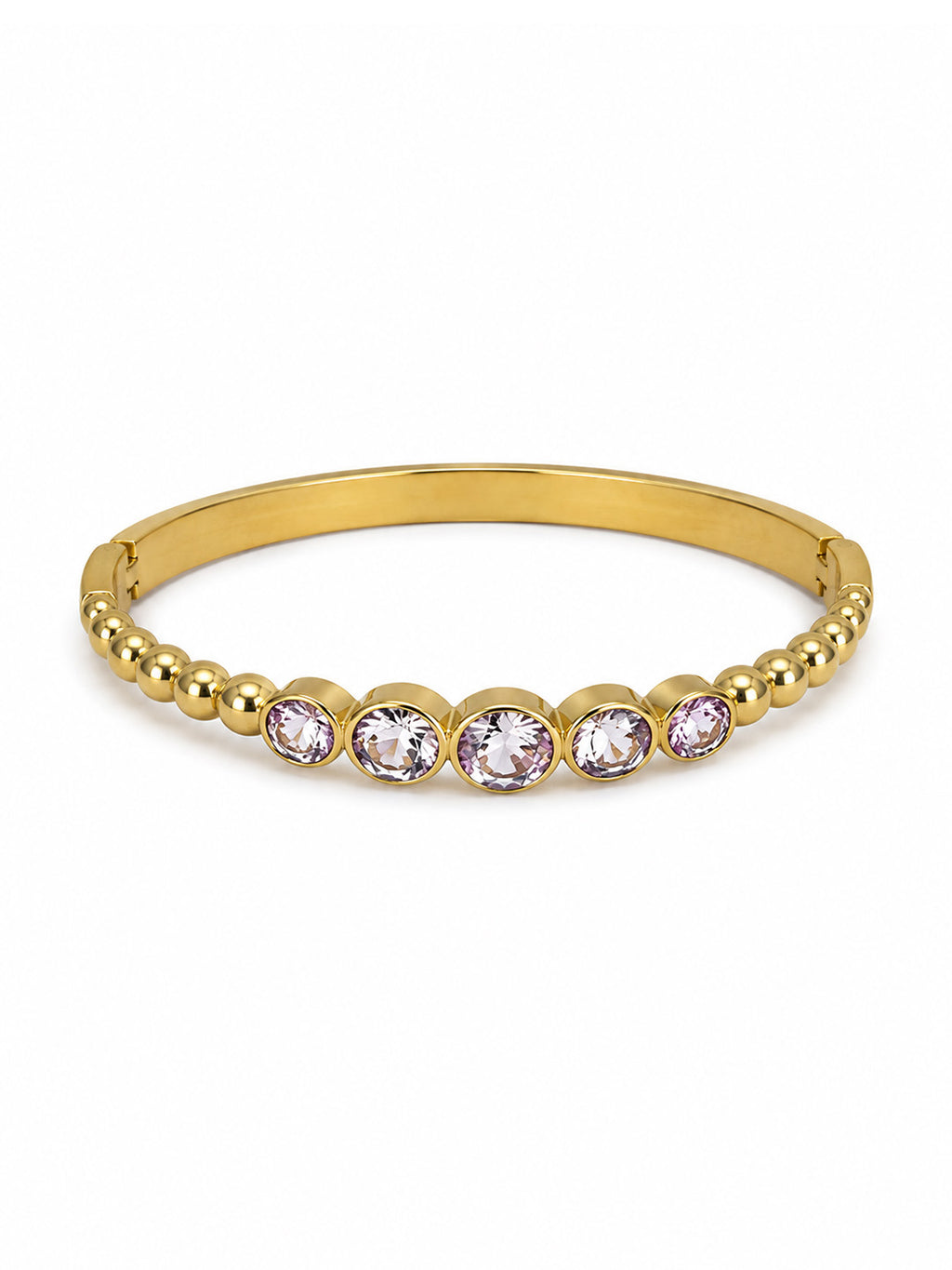 Lumina Bezel Bangle
