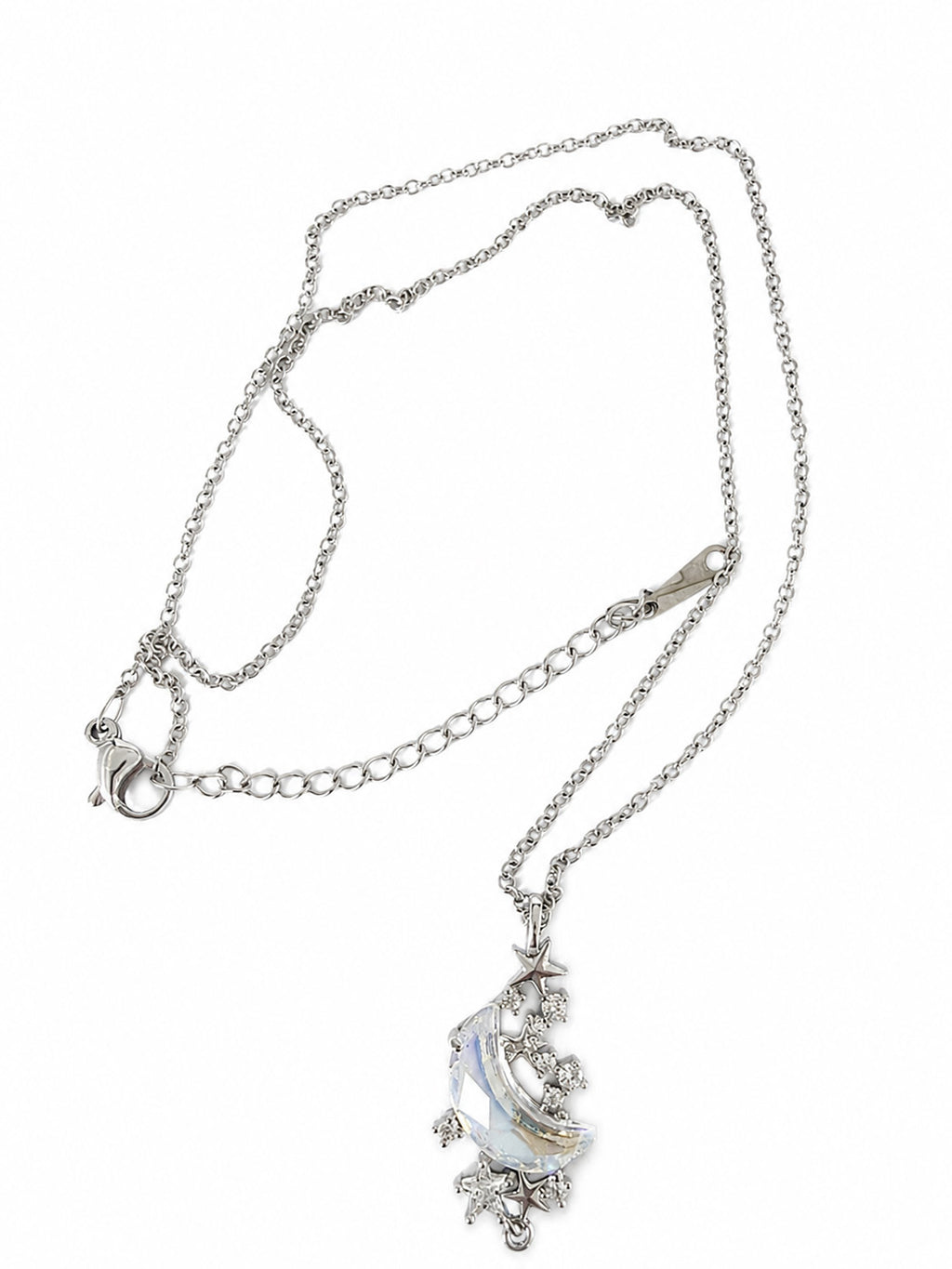 Astra Zircon Necklace - Silver