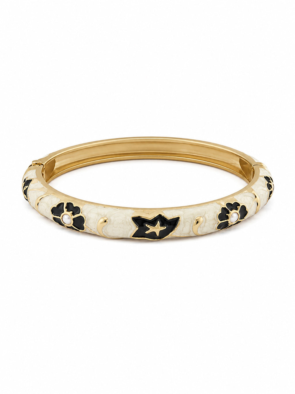 Midnight Bloom Bangle