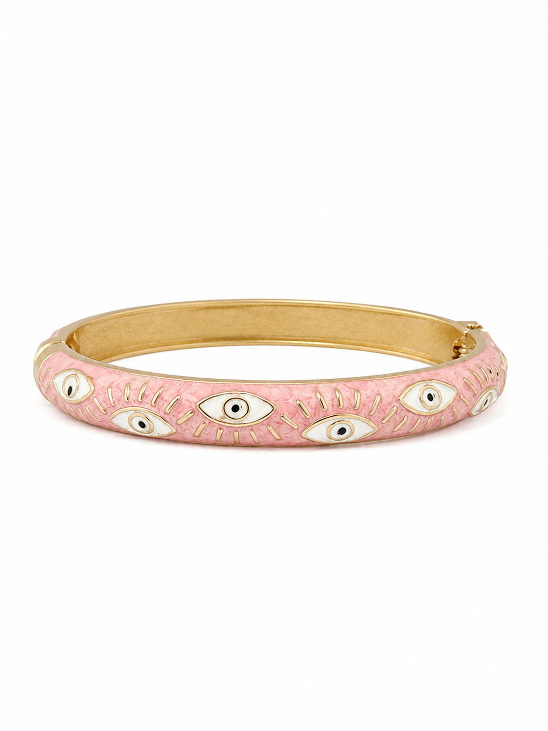 Pink Nazar Bangle