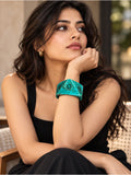 Ocean Jade Cuff Bracelet