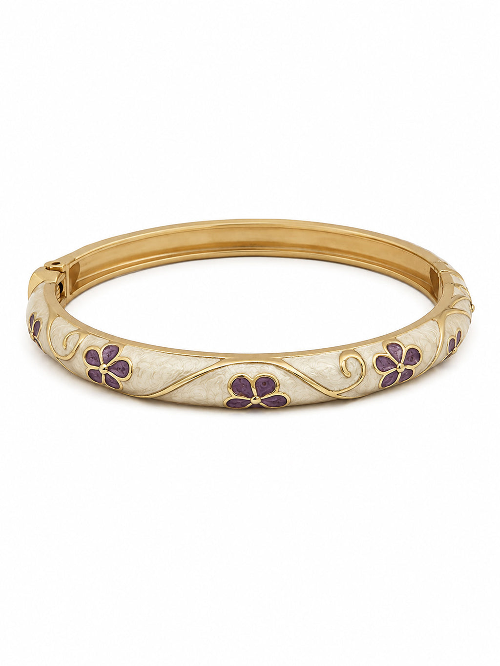 Lavender Bloom Bangle