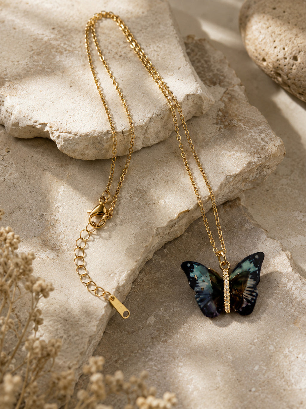 Aurelia Butterfly Necklace