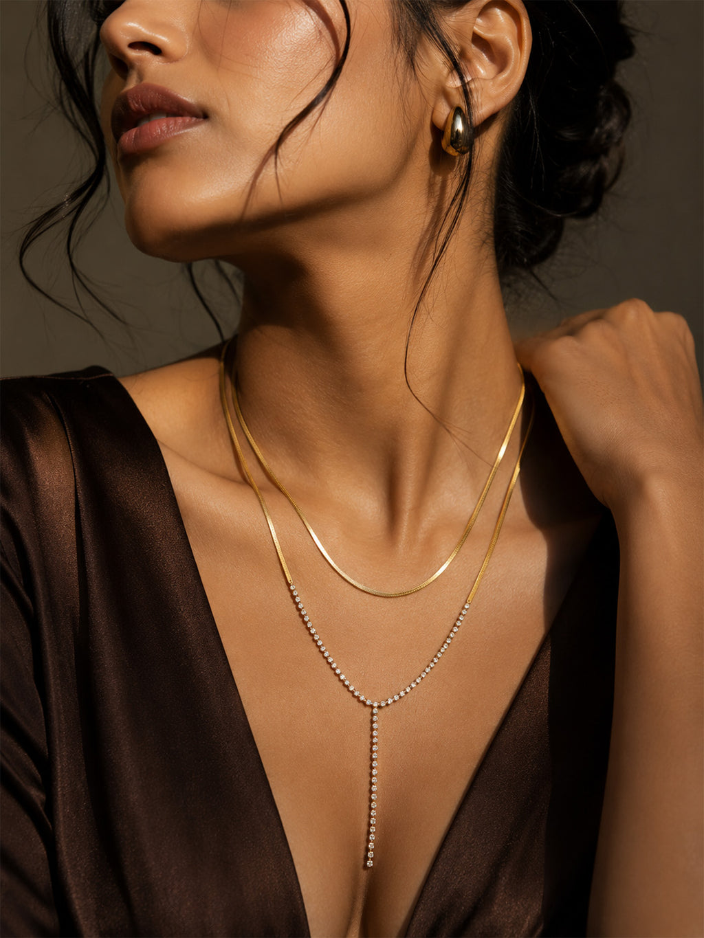 Elara Tassel Layered Necklace
