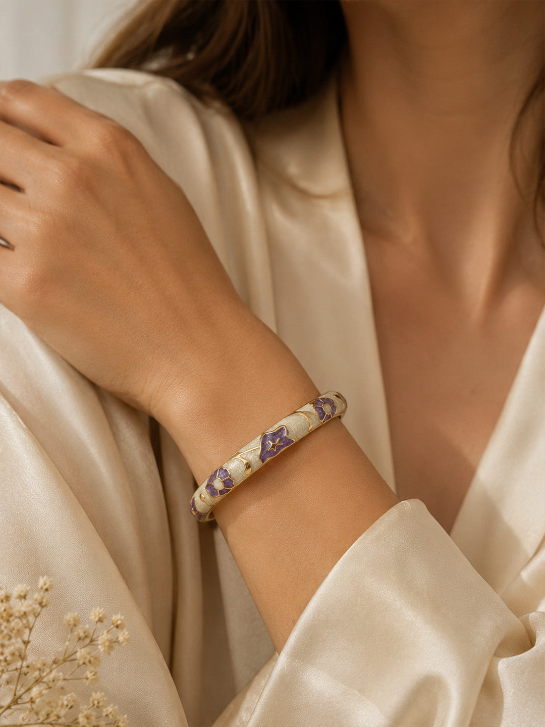 Celestial Bloom Bangle