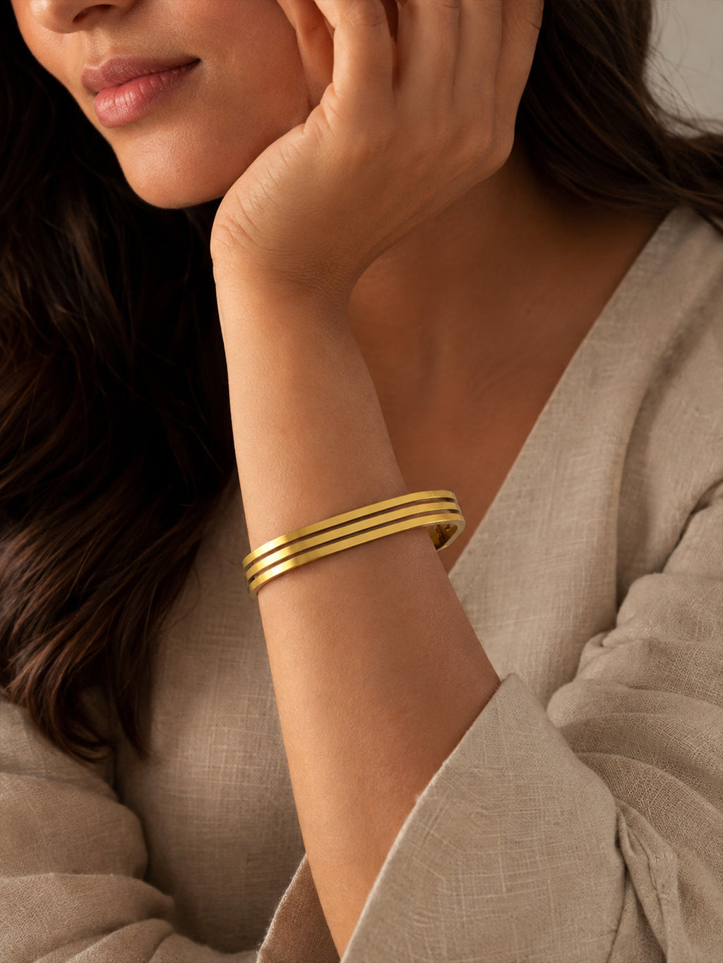 Trinity Edge Bangle