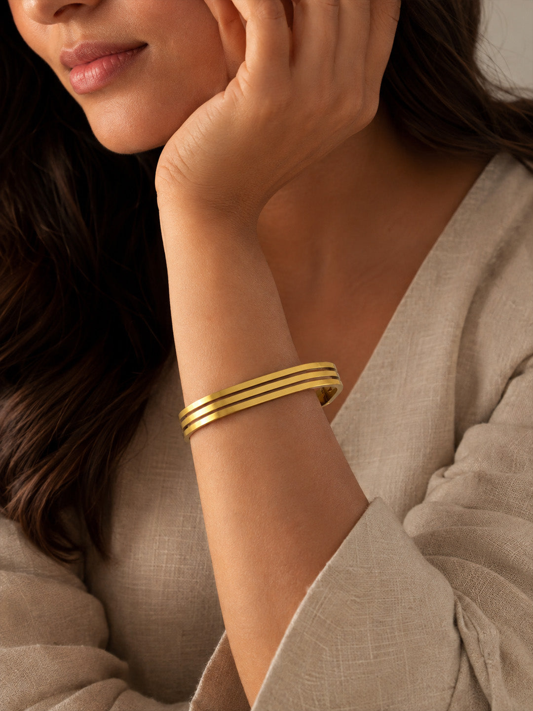 Trinity Edge Bangle