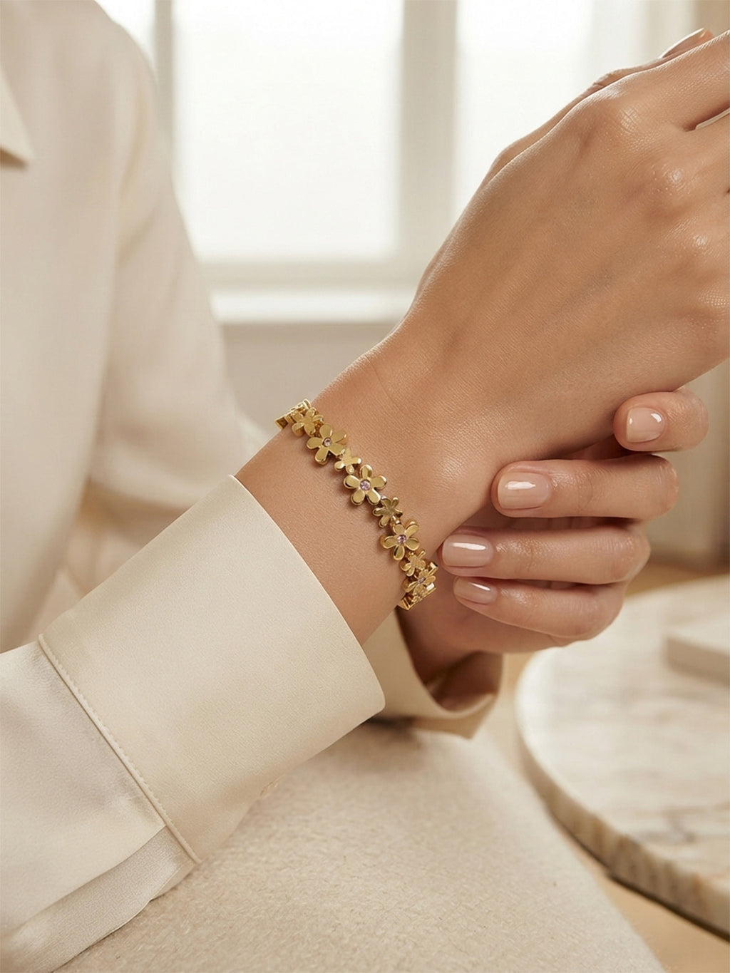 Daisy Bloom Bangle