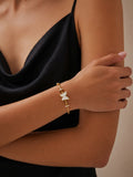 Butterfly Grace Cable Bracelet