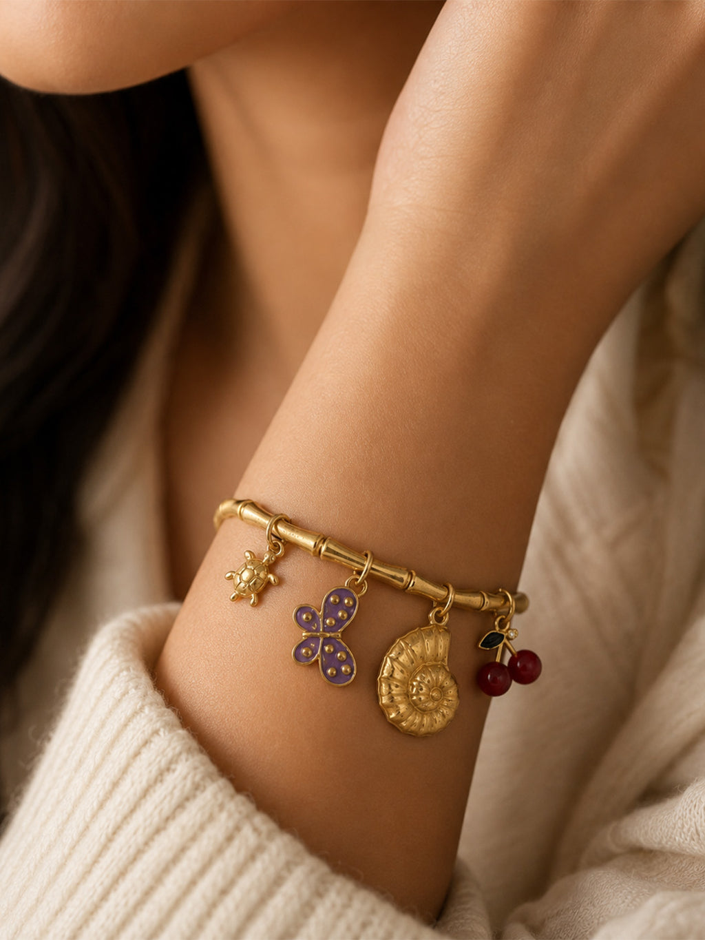 Enchanted Garden Charm Bracelet