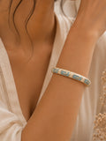 Azure Mosaic Bangle