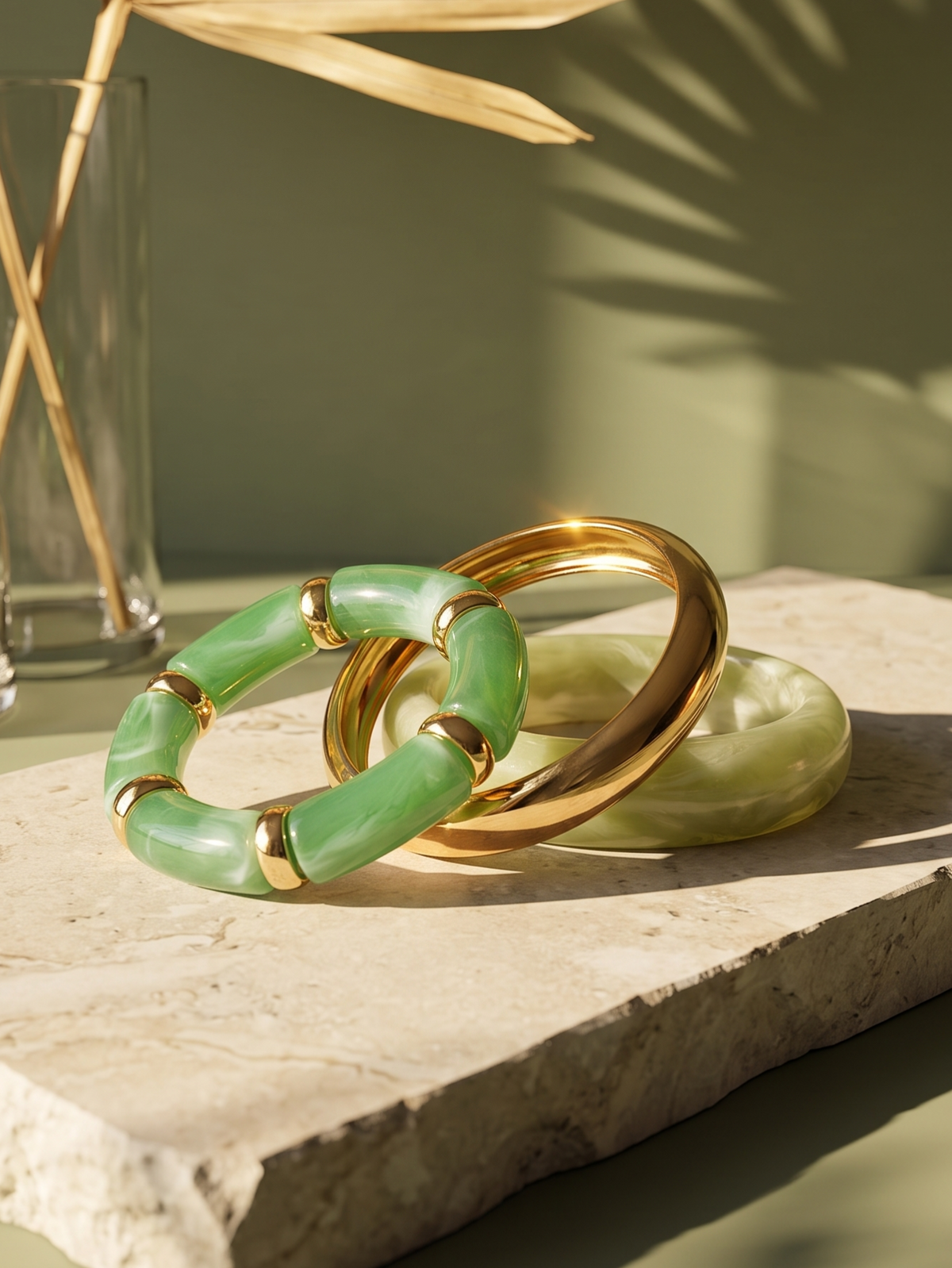 Verdant Luxe Bangle