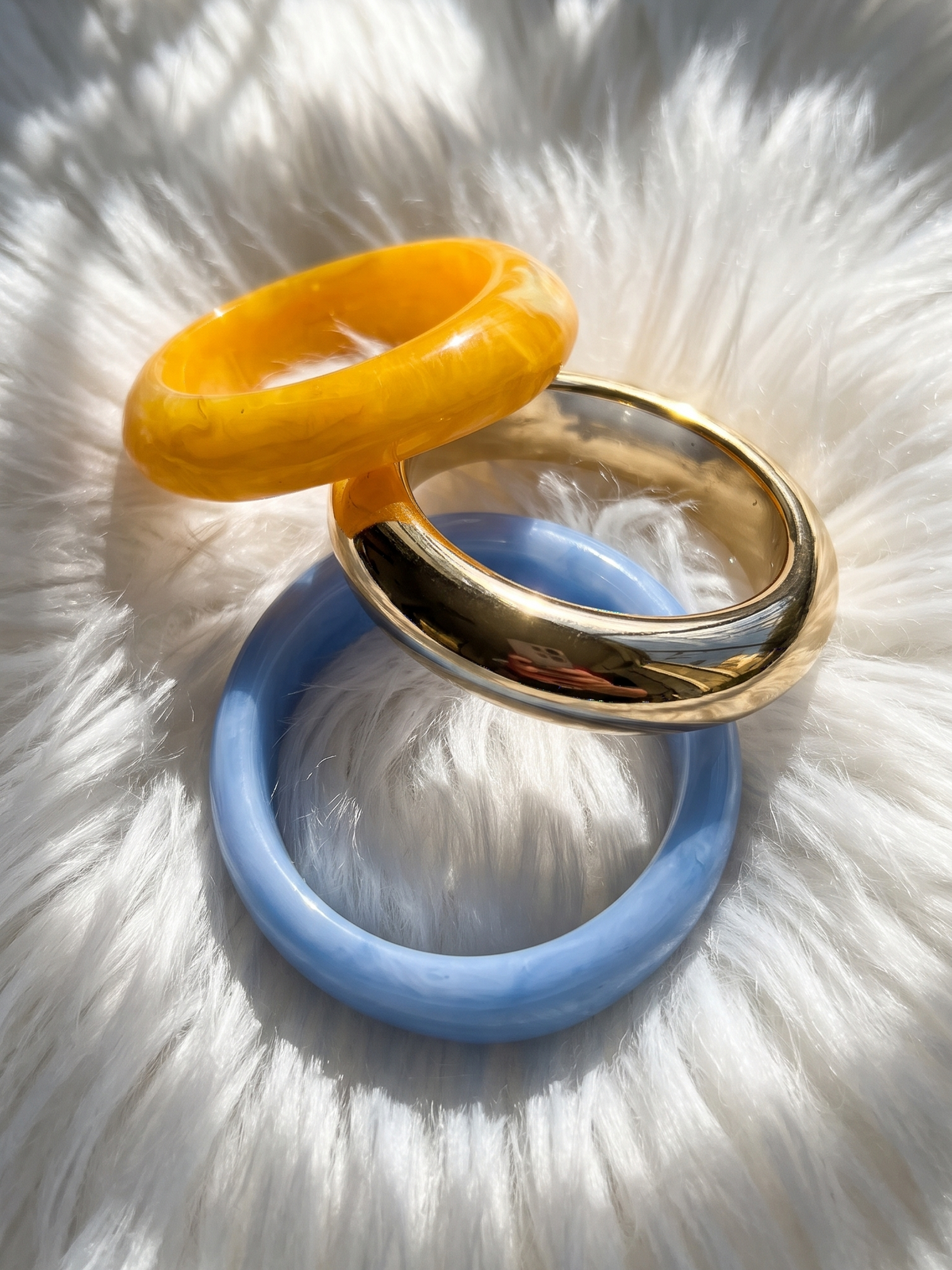 Sunshine Pop Resin Bangles