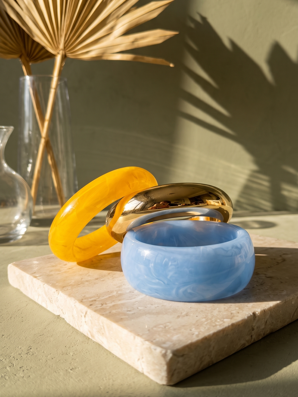 Sunshine Pop Resin Bangles